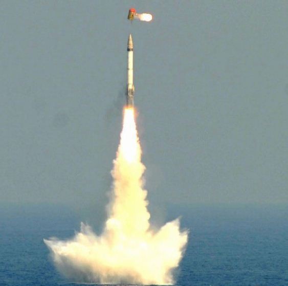 Tên lửa hạt nhân tầm trung K-15 trang bị cho tàu ngầm của Ấn Độ